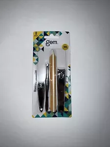 Edelstein Maniküre Sammelset - Nagelschneider Schmirgelbretter Nagelhaut Sticks Pinzette - Bild 1 von 2
