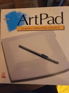 Vintage Wacom Art Pad Graphics Tablet With Ultrapen For MAC - Picture 1 of 2
