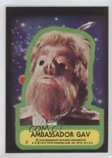 1976 Topps Star Trek Stickers Ambassador Gav #17 8b4