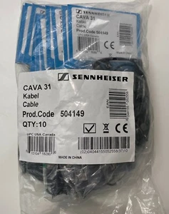 Sennheiser CAVA 31 Headset Anschlusskabel für Avaya IP Phone 504149 10er PACK - Bild 1 von 9