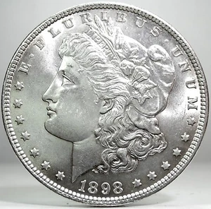 United States-USA (Morgan $ Dollar) 1898 Philadelphia - Imagen 1 de 6
