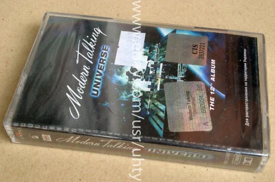MODERN TALKING UNIVERSE RARE UKR ORIGINAL TAPE CASSETTE DISCO SYNTH EUROPOP - Image 1 of 2
