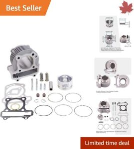 47mm Big Bore Cylinder Kit for GY6 80cc ATV Scooter Moped - Complete Kit - 50g