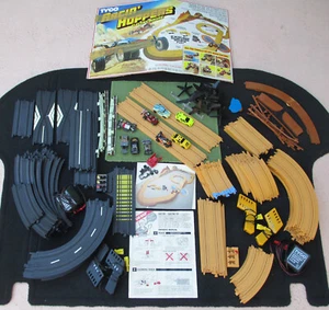 Two Vintage Tyco Race Slot sets (more or less) 5 cars racin' hoppers - Like afx - Picture 1 of 24
