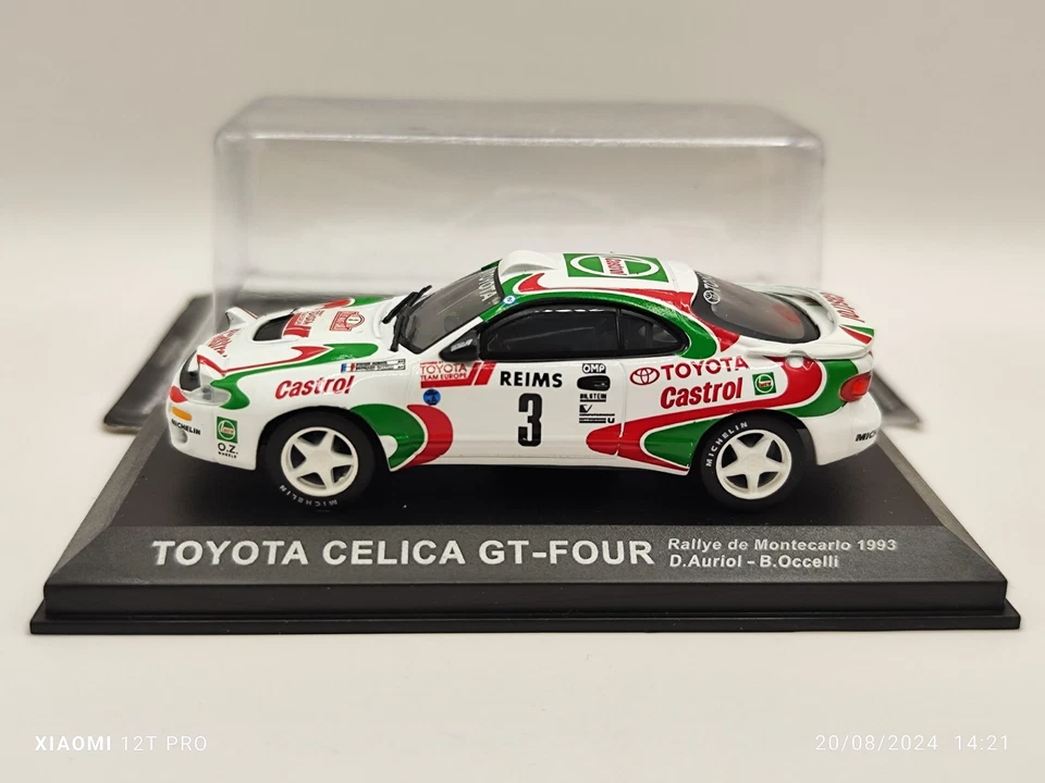 TOYOTA CELICA GT FOUR - MONTE CARLO - N.3 - "CASTROL" - scala 1/43 - CA050 - Immagine 1 di 1