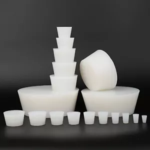Bouchons coniques en silicone, revêtement en poudre, masquage haute température, bouchons, bouchons - Photo 1/60