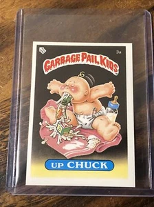 1985 Topps Up Chuck Garbage Pail Kids Card UK Mini MINT - Bild 1 von 2