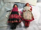Vintage 2 Mateo dolls made in Hungary 1930's. Kimport Industries?