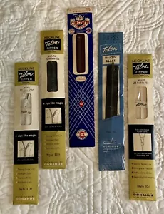 Vintage Crown Zipper Talon Zippers Set of 5 - Picture 1 of 12