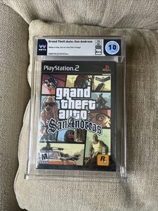 GTA San Andreas PS2 Graded & Sealed WATA 10 A++ - Picture 1 of 15