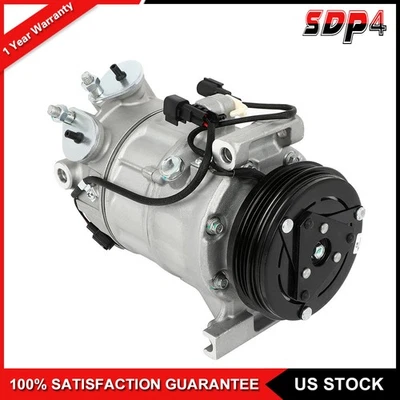 AC A/C Compressor Fits 2013 2014 2015 2016 Volvo S60 2015-2016 XC60 2.5L - Image 1 of 4