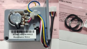 NordicTrack / Proform 411461 Widerstandsmotor 6V mit Stecker + Wellenscheibe (x2) - Bild 1 von 5