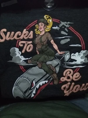 Camisa de manga corta estilo Grunt para hombre - Talla M - Mediana - Sucks To Be You Foto 1 de 4