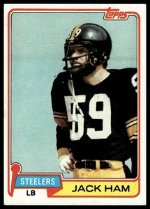 1981 Topps #235 Jack Ham Pittsburgh Steelers NM+ - Picture 1 of 2