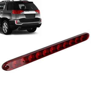 *12V 11 LED Brake Turn Tail Light Red Polycarbonate Lens Stripe Shape For Trucks - Picture 1 of 12