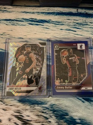 2024-25 Panini Donruss Optic - Jimmy Butler #142 Blue Hyper Prizm /175 - Image 1 of 4