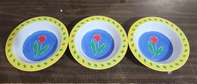 CUENCOS DE MELAMINA PRECIO ~ LOTE DE 3 Foto 1 de 3