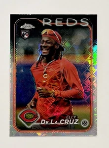 2024 Topps Chrome Logofractor Image Variation #44 Elly De La Cruz Rookie RC READ - Picture 1 of 2