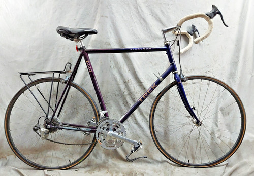 Vintage Trek 1100 Aluminum Road Bike Frame 61cm Easton E9 USA Cr