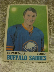 1970 OPC O-Pee-Chee Hockey #131 Gilbert Perreault en muy buen estado [esquinas blandas] - Imagen 1 de 11