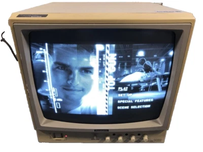 Panasonic WV-BM1400 14" Black and White Video Monitor With Instructions 12 11/16 - Image 1 of 4