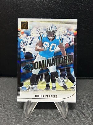 2018 Donruss Dominators Julius Peppers Carolina Panthers #D-38 - Image 1 of 2