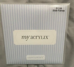New Close To My Heart My Acrylix Stamp Set D1129 Slide Frames - Picture 1 of 3