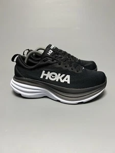 US 7D Hoka One One Bondi 8 Men's Running Shoes Walking Gym 1123202-BWHT - Picture 1 of 20