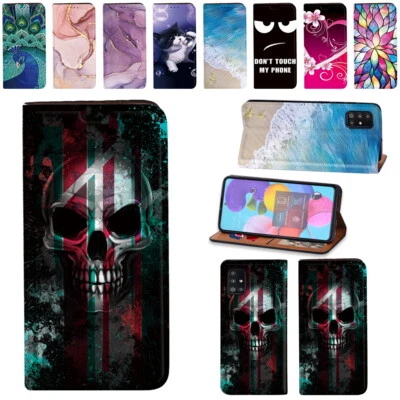 Leather Stand Wallet Case Cover For Samsung Galaxy S8/S9/S10/S20/S21/S22/S23/S24 - Image 1 of 4