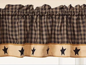 Sturbridge Stern gefüttert Window Valance, 60""x14"" Park Designs, NEU - Bild 1 von 2