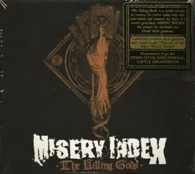 MISERY INDEX "THE KILLING GODS" CD DELUXE [NEW SEALED] HYPE STICKER Foto 1 de 4