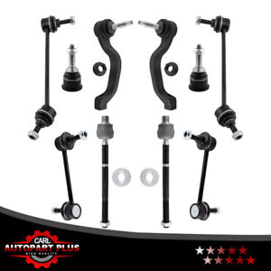 10Pc Front Tie Rods Rear Sway Bars Kit For 2003-2006 Ford Thunderbird Lincoln LS