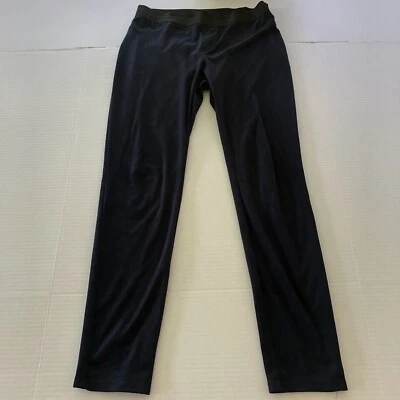 Pantalones ajustados de gamuza sintética azul oscuro INC International Concepts talla 10 A3620 Foto 1 de 4