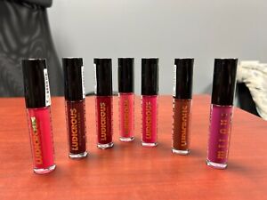 7 Cases/48 per case 7 Different Colors  Milani Ludicrous Lip Gloss 0.16oz New