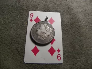 MORGAN SILBER DOLLAR MIT SILBER LÜNETTE - Bild 1 von 2