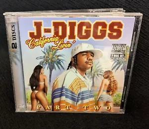 J-Diggs California Livin' Part Two (CD + DVD, 2005) ISSUE WITH CD READ Rap - Picture 1 of 18