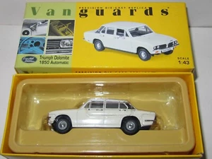 CORGI VANGUARDS - TRIUMPH DOLOMITE 1850 AUTO - WHITE - Mint/Perfect MIB - Picture 1 of 8