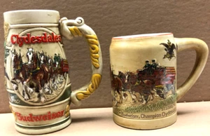 VINTAGE BUDWEISER CHAMPION CLYDESDALE SELTENE WEIHNACHTSKRÜGE (1980-1983) - Bild 1 von 10