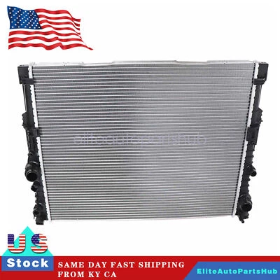 Radiator w/o Transmission Oil Cooler Fits BMW M550i xDrive 2018 17118743667 - Image 1 of 4