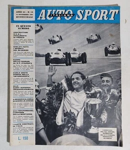 I112990 AUTO SPORT ITALIANA 1960 a. 41 n. 18 - GP Europa / Phil Hill / Bluebird - Picture 1 of 6