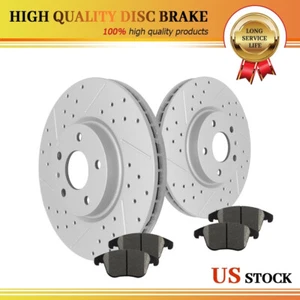 300mm Front Rotors + Ceramic Brakes Pads Kit for Ford Fusion Lincoln MKZ - Picture 1 of 6