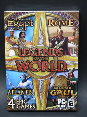 PC Legends Of The World Egypt Rome Atlantis Gaul Puzzle New & Sealed - Image 1 of 2