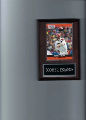 BOOMER ESIASON PLAQUE CINCINNATI BENGALS FOOTBALL NFL   C2 Cover
