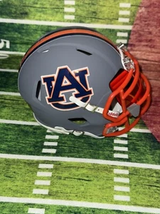 AUBURN TIGERS CUSTOM, CONCEPT, MATTE SLATE GRAY, Mini Football Helmet VISOR - Picture 1 of 4