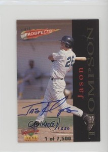 1995 Old Judge Hot Prospects Signatures /1550 Jason Thompson #HP5 Auto