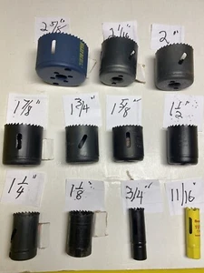HOCHGESCHWINDIGKEITSLOCHSÄGEN 11/16"" BIS 2-5/8"" NEUER ALTER LAGERBESTAND IHRE WAHL MEISTGEMACHTE USA - Bild 1 von 1