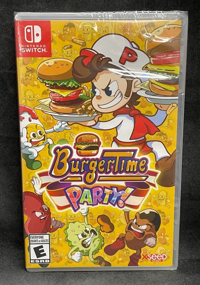 Burgertime Party! (Nintendo Switch) BRAND NEW - Image 1 of 2