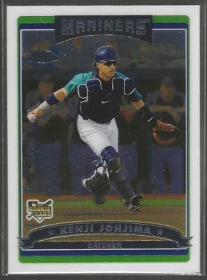 Kenji Johjima 2006 Topps Chrome RC Card# 285a - Image 1 of 4