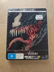 Venom - Venom | Blu-ray + Uhd 4K Steelbook (Blu-ray, 2019) - Picture 1 of 2