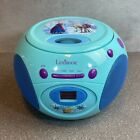 Disney Frozen przenośne radio / odtwarzacz CD Boombox, leksybook, niebieski, przetestowany działa